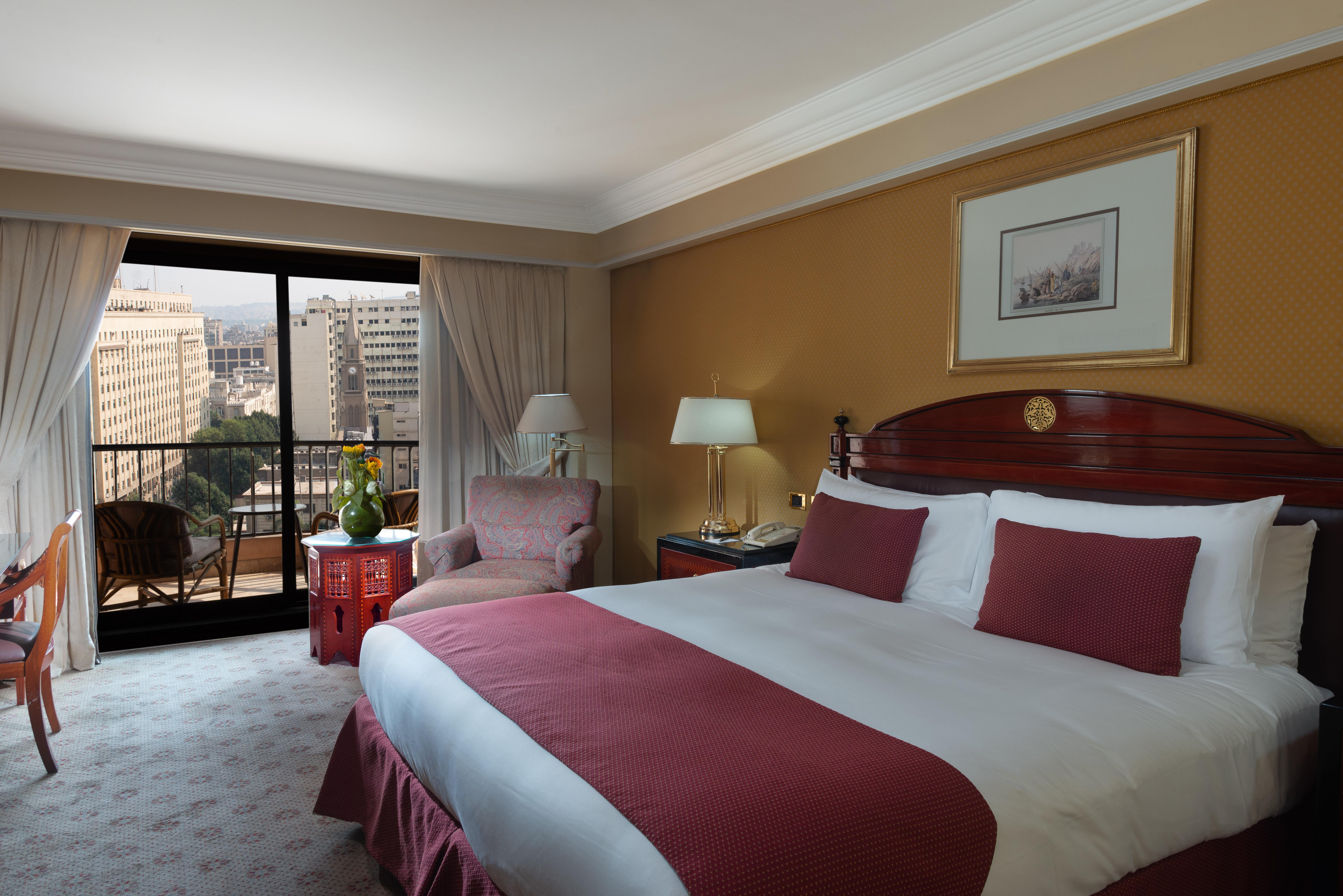 Intercontinental Cairo Semiramis By Ihg Hotel Exterior foto A room at the InterContinental Santiago