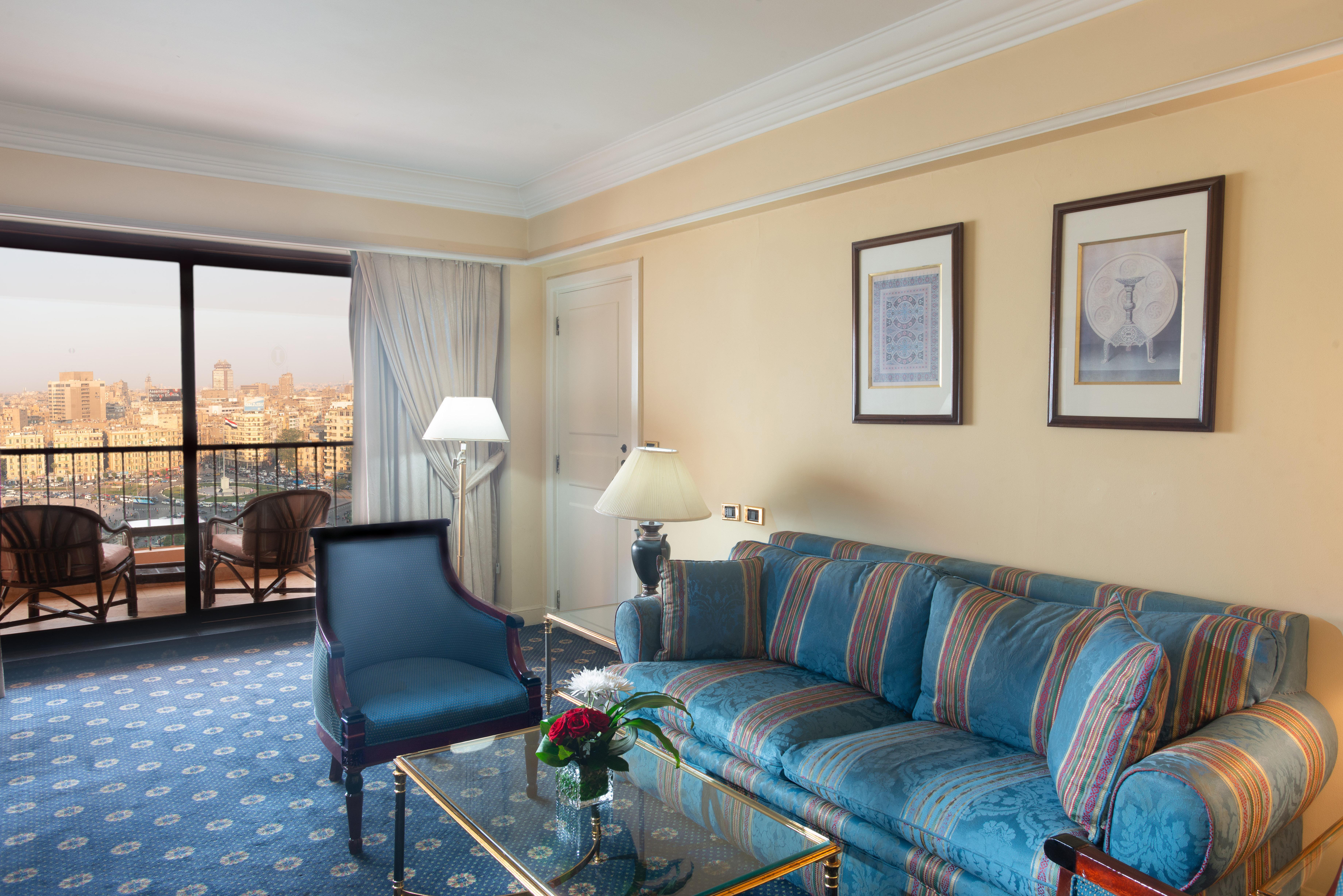 Intercontinental Cairo Semiramis By Ihg Hotel Exterior foto A suite at the Hilton Cairo